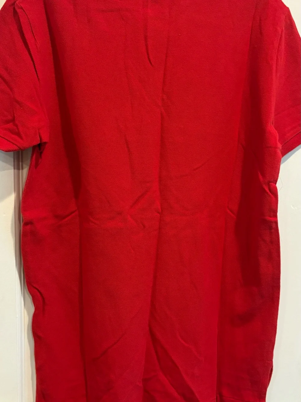 Kids Polo by Ralph Lauren Red Classic Pique Polo Shirt. Size L (14-16)